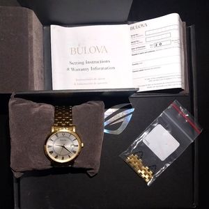 Bulova Rare Limited Edition Watch MSRP$395 Fully Functional